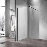 Душевые перегородки Walk-In VSW-1H800CLGM 800х2000 профиль вороненая сталь стекло прозрачное VINCEA